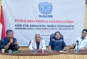 Majelis Pers: Karya Jurnalistik Tidak Menganut Kriminalisasi Hukum Pidana